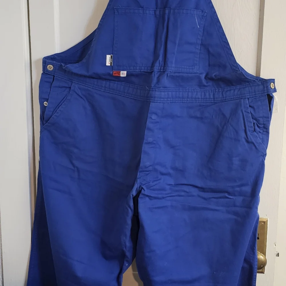 Flame Resistant FR Coveralls Indura Workwear for Men Reflective Tape Size 4XL - Picture 8 of 10